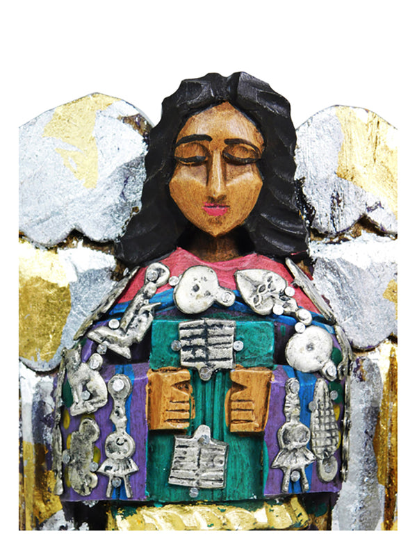 Guanajuato: Guardian Angel Woodcarving