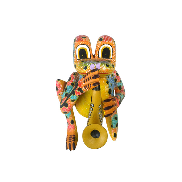 David Blas: Sax Frog Alebrije