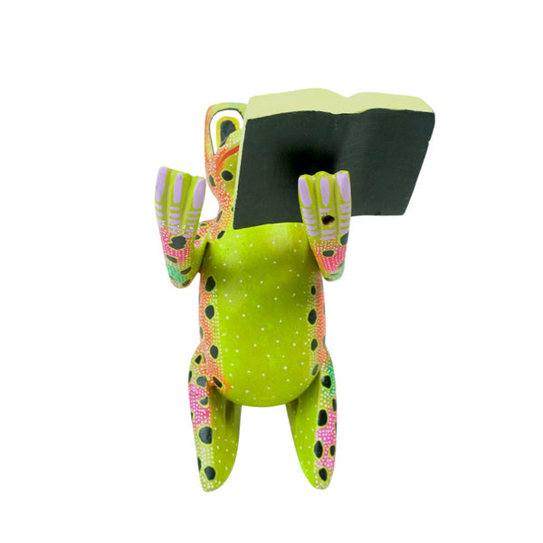 David Blas: reading Frog Alebrije