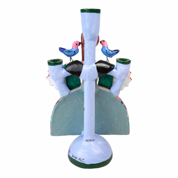 Jorge Mercado: Frida Candelabra  Ceramic