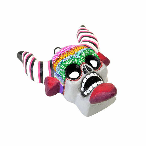 Saul Montesinos: Wall Hanging Devil  Ceramic