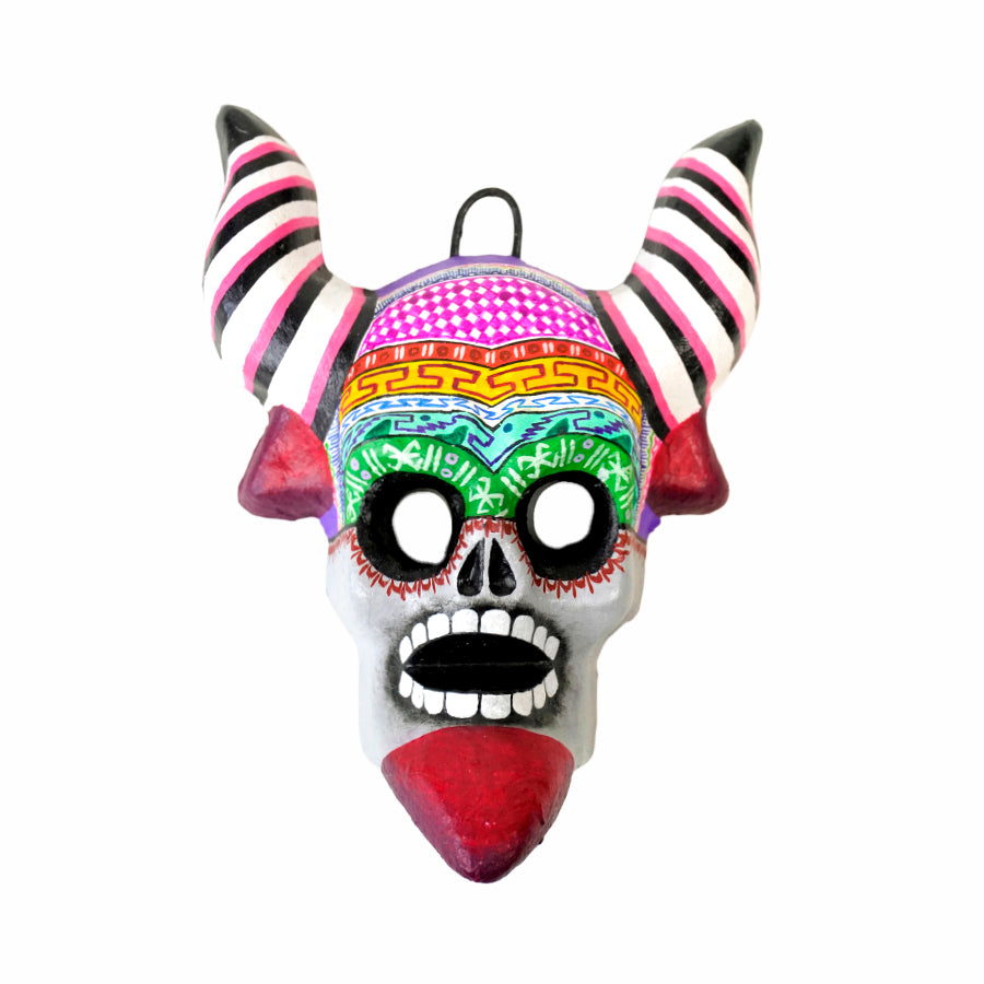 Saul Montesinos: Wall Hanging Devil  Ceramic