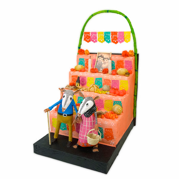 Antonio Alonso: Day of the Dead Ofrenda Paper Mache