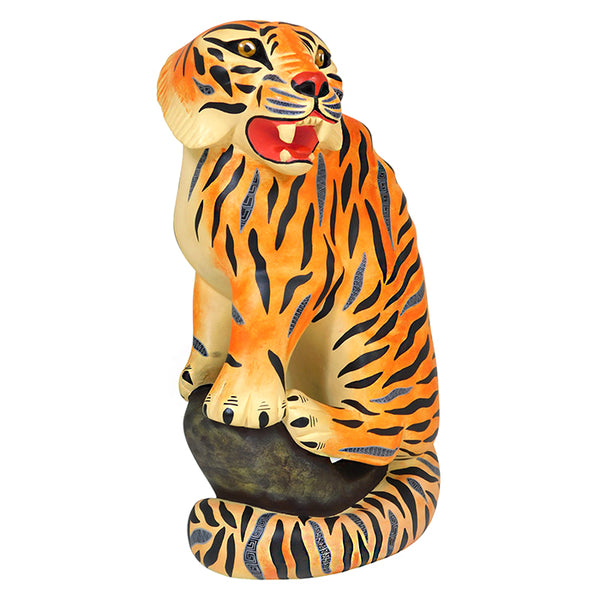 Diego Ramirez: Bengal Tiger Woodcarving