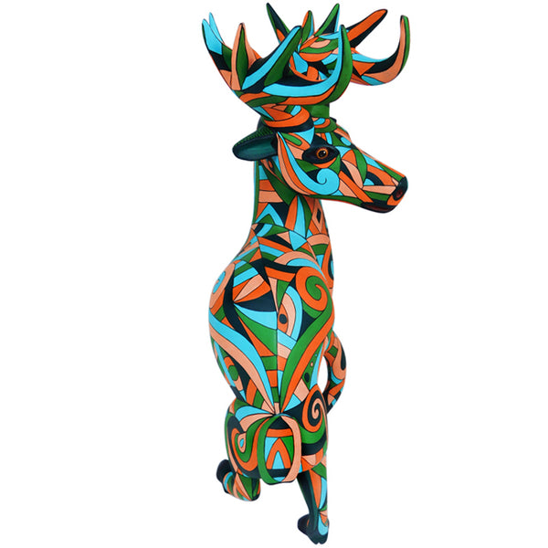Diego Ramirez: Contemporary Deer Woodcarving
