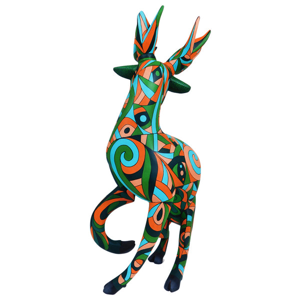 Diego Ramirez: Contemporary Deer Woodcarving