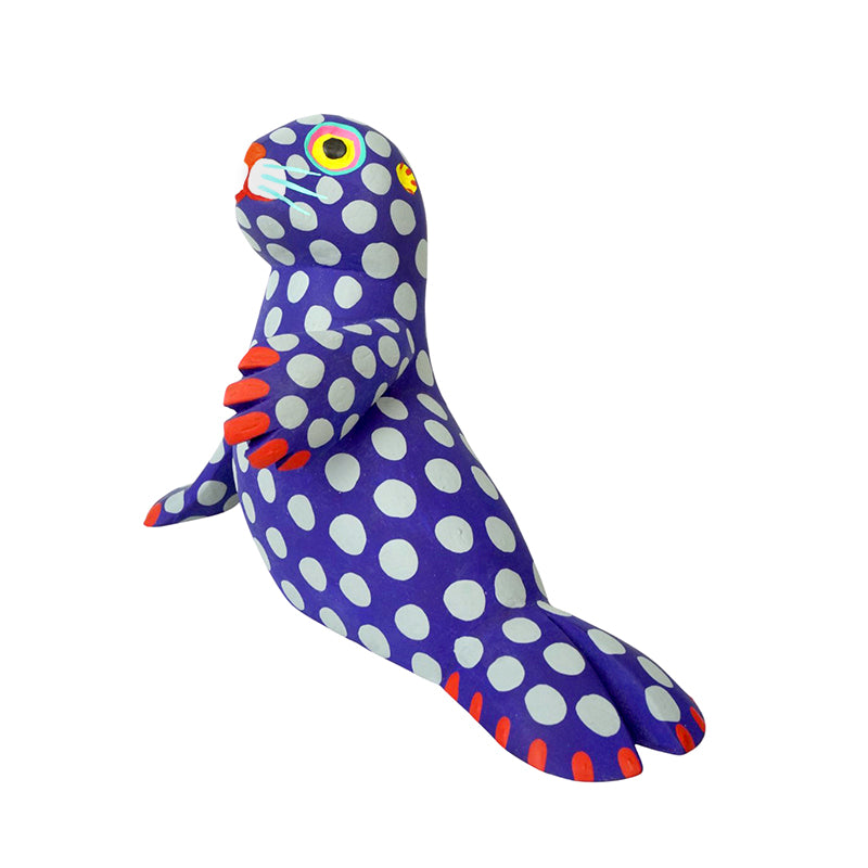 Eduardo Jimenez: Seal Woodcarving