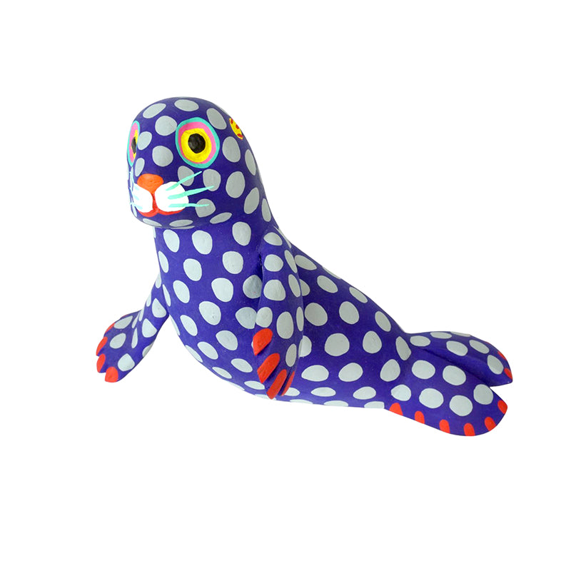 Eduardo Jimenez: Seal Woodcarving