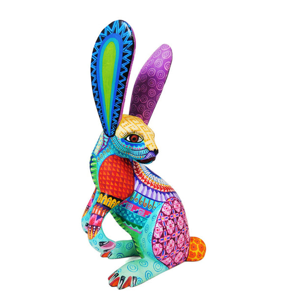 ON SALE Efrain Fuentes: Exquisite Rabbit Woodcarving Alebrije