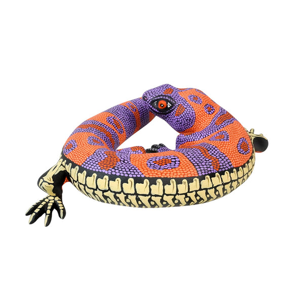 Eleazar Morales: Spirited Salamander Alebrije Woodcarving