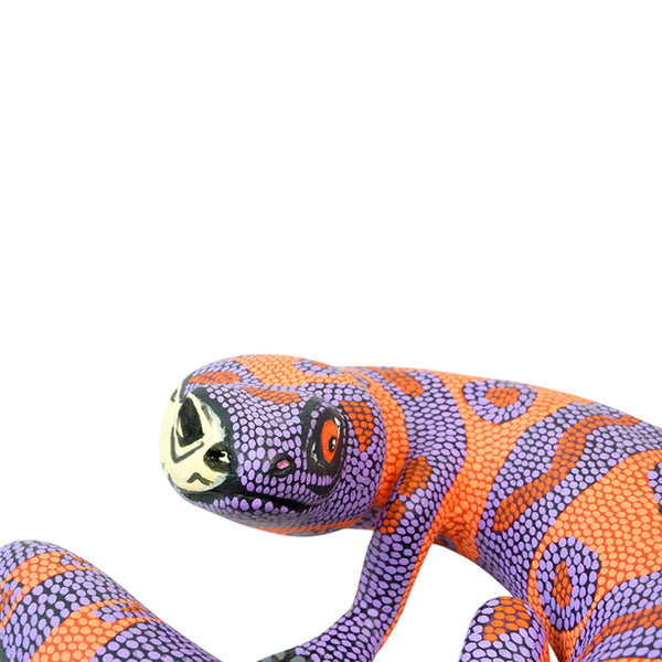 Eleazar Morales: Spirited Salamander Alebrije Woodcarving