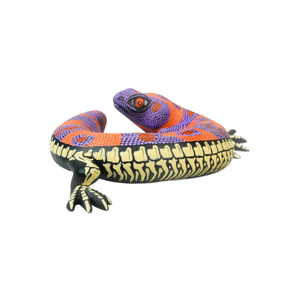 Eleazar Morales: Spirited Salamander Alebrije Woodcarving