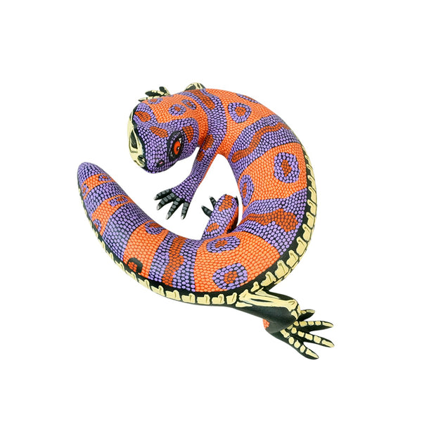 Eleazar Morales: Spirited Salamander Alebrije Woodcarving
