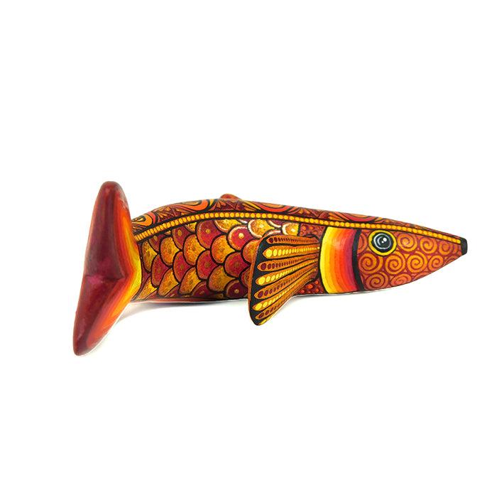 Faviola Fabian: Little Fish Woodcarviing