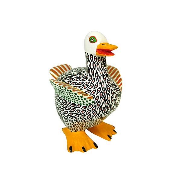 Flor & Abad Xuana: Little Duck Woodcarving