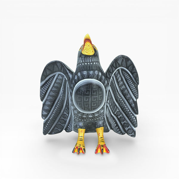 Francisca Calvo: Wise Crow Woodcarving