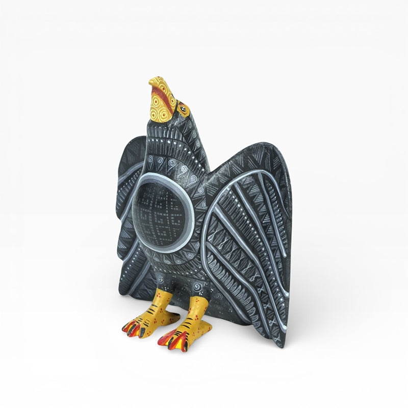 Francisca Calvo: Wise Crow Woodcarving