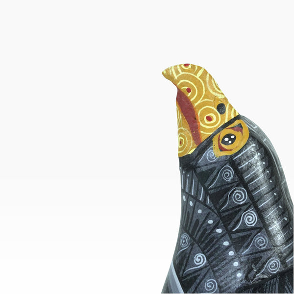 Francisca Calvo: Wise Crow Woodcarving