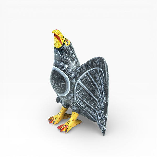 Francisca Calvo: Wise Crow Woodcarving