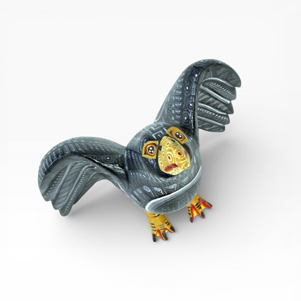 Francisca Calvo: Wise Crow Woodcarving