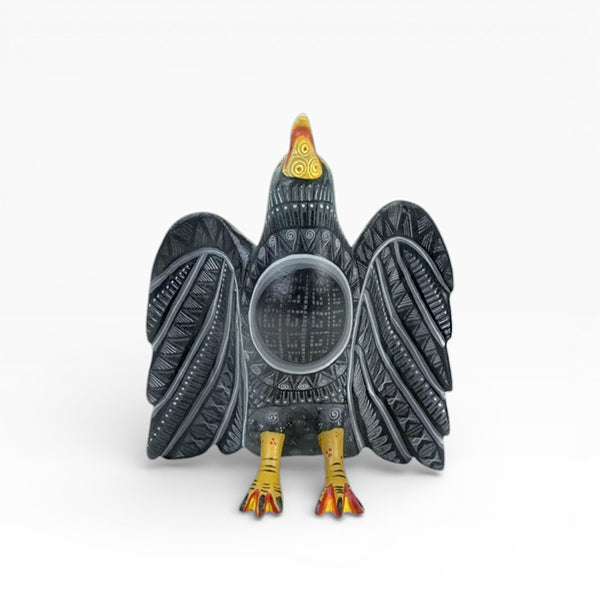 Francisca Calvo: Wise Crow Woodcarving