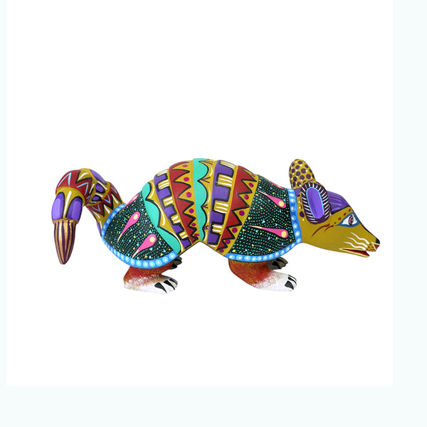 Francisco Morales: Curious Armadillo Alebrije