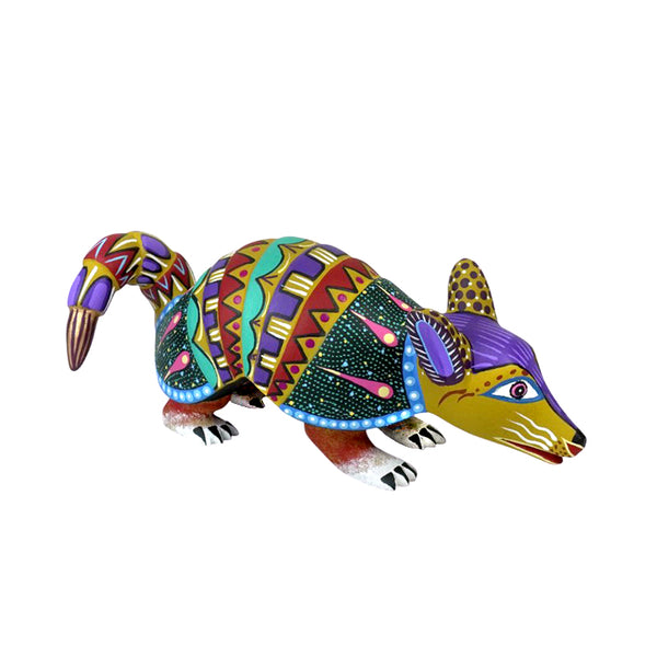 Francisco Morales: Curious Armadillo Alebrije