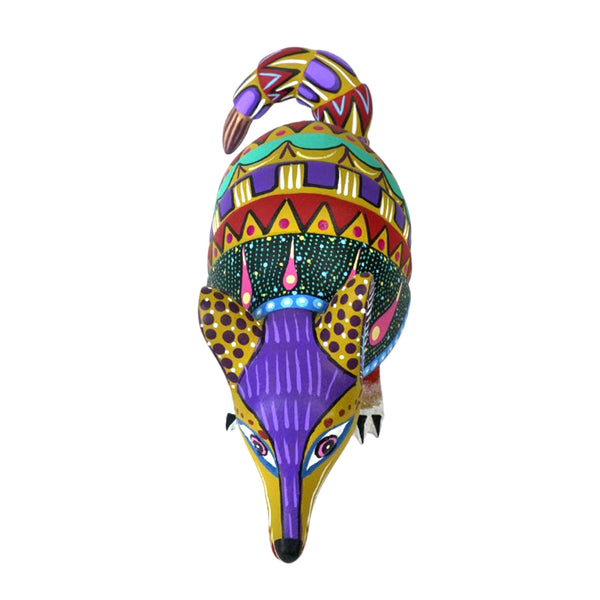 Francisco Morales: Curious Armadillo Alebrije