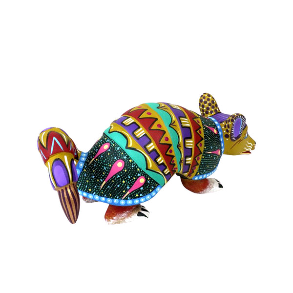 Francisco Morales: Curious Armadillo Alebrije