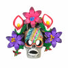 Saul Montesinos: Little Wall Hanging Frida with Flowers  Ceramic