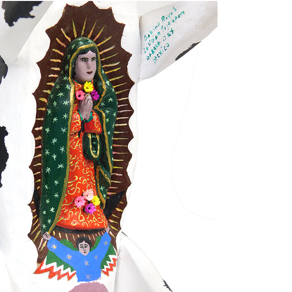 Gabino Reyes: Cow & Calf Our Lady of Guadalupe Scene