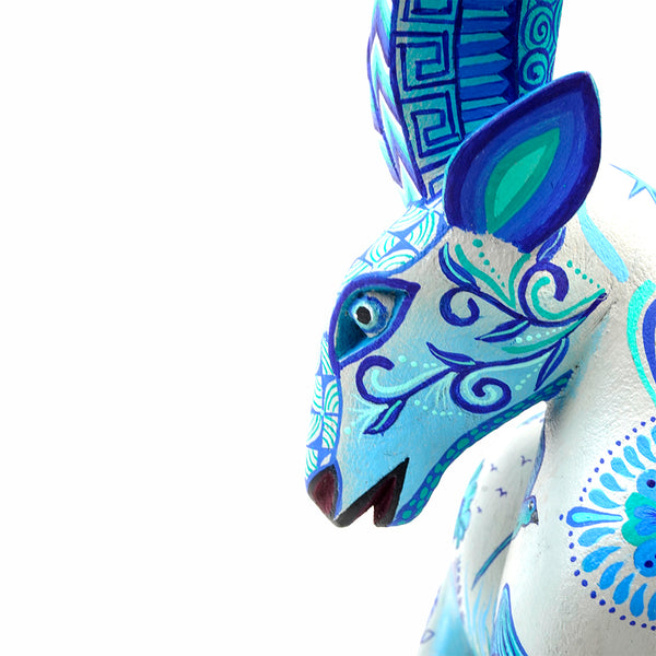 Michelle Fuentes: Moonlight Gazelle Alebrije