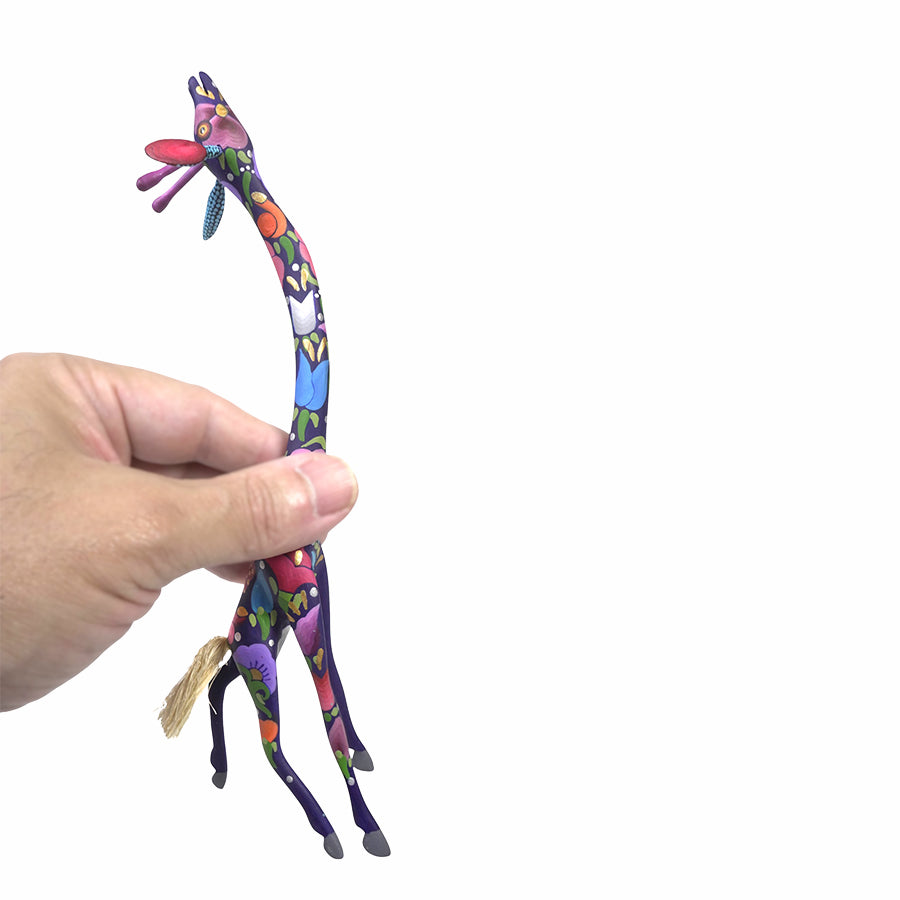 Javier Jimenez: Delicate Flower Giraffe Alebrije