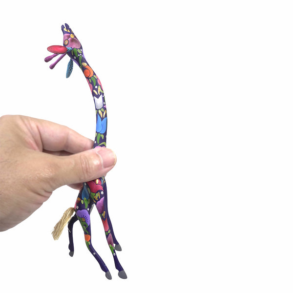 Javier Jimenez: Delicate Flower Giraffe Alebrije