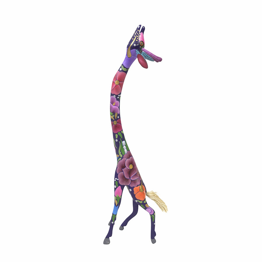 Javier Jimenez: Delicate Flower Giraffe Alebrije