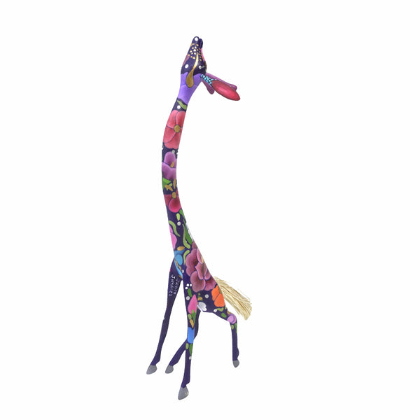 Javier Jimenez: Delicate Flower Giraffe Alebrije