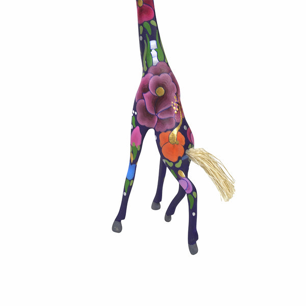 Javier Jimenez: Delicate Flower Giraffe Alebrije