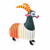 Luis Pablo: Stylized Striped Goat Alebrije