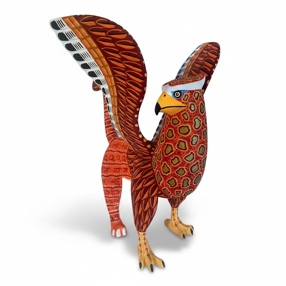 Luis Pablo: Handcrafted Griffin Alebrije Woodcarving