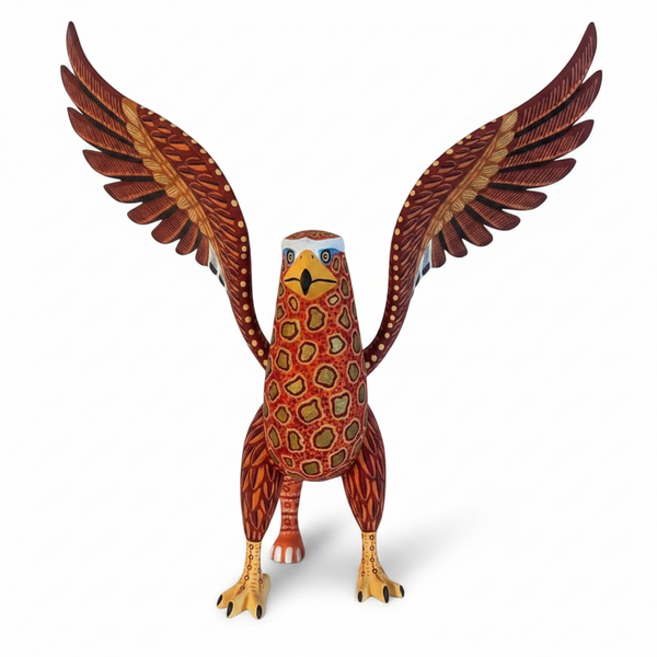 Luis Pablo: Handcrafted Griffin Alebrije Woodcarving