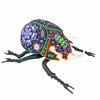 Huichol Art: Large Beetle Beaded Art