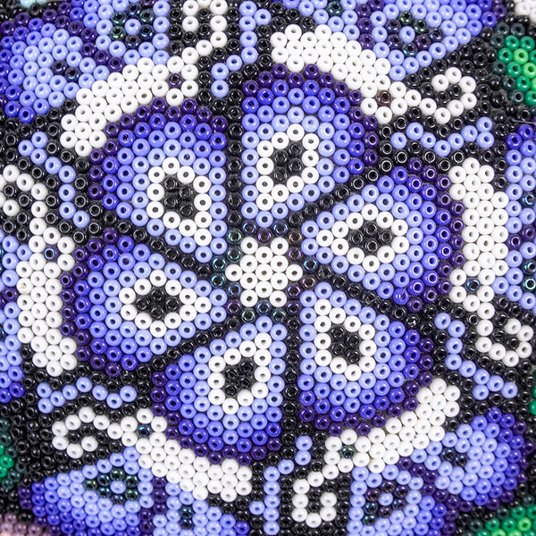 Huichol Art: Large Beetle Beaded Art