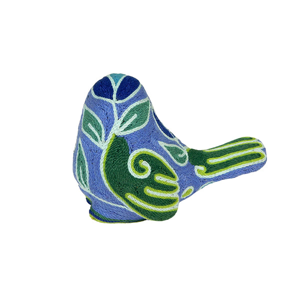 Huichol: Little Yarn Blue Bird