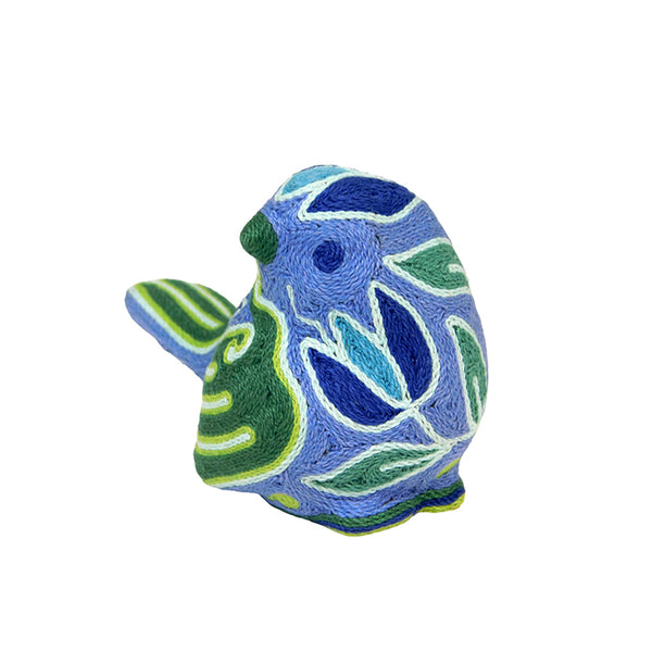 Huichol: Little Yarn Blue Bird