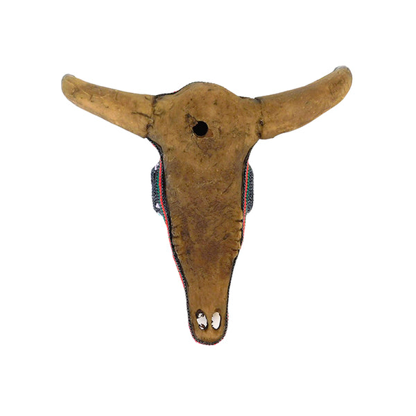 Huichol: Wall Hanging Bull Head