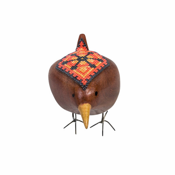 Huichol Art: Joy Bird Beaded Art