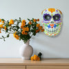 Luis Pablo: Sugar Skull Mask Woodcarving