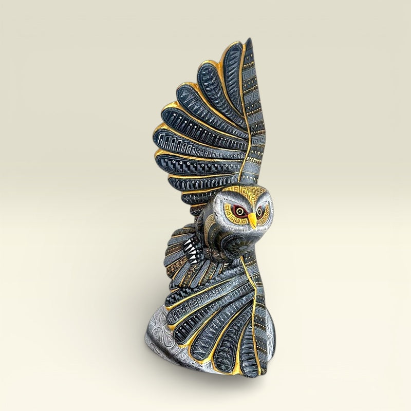 Rocio Fabian: Ancient Wisdom Owl Oaxaca