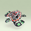 Luis Pablo: Northwest Coast Art Turtle Oaxaca