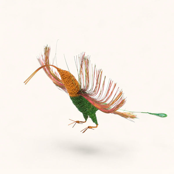 Cristo Escamilla: Wire Hummingbird  Wire Art